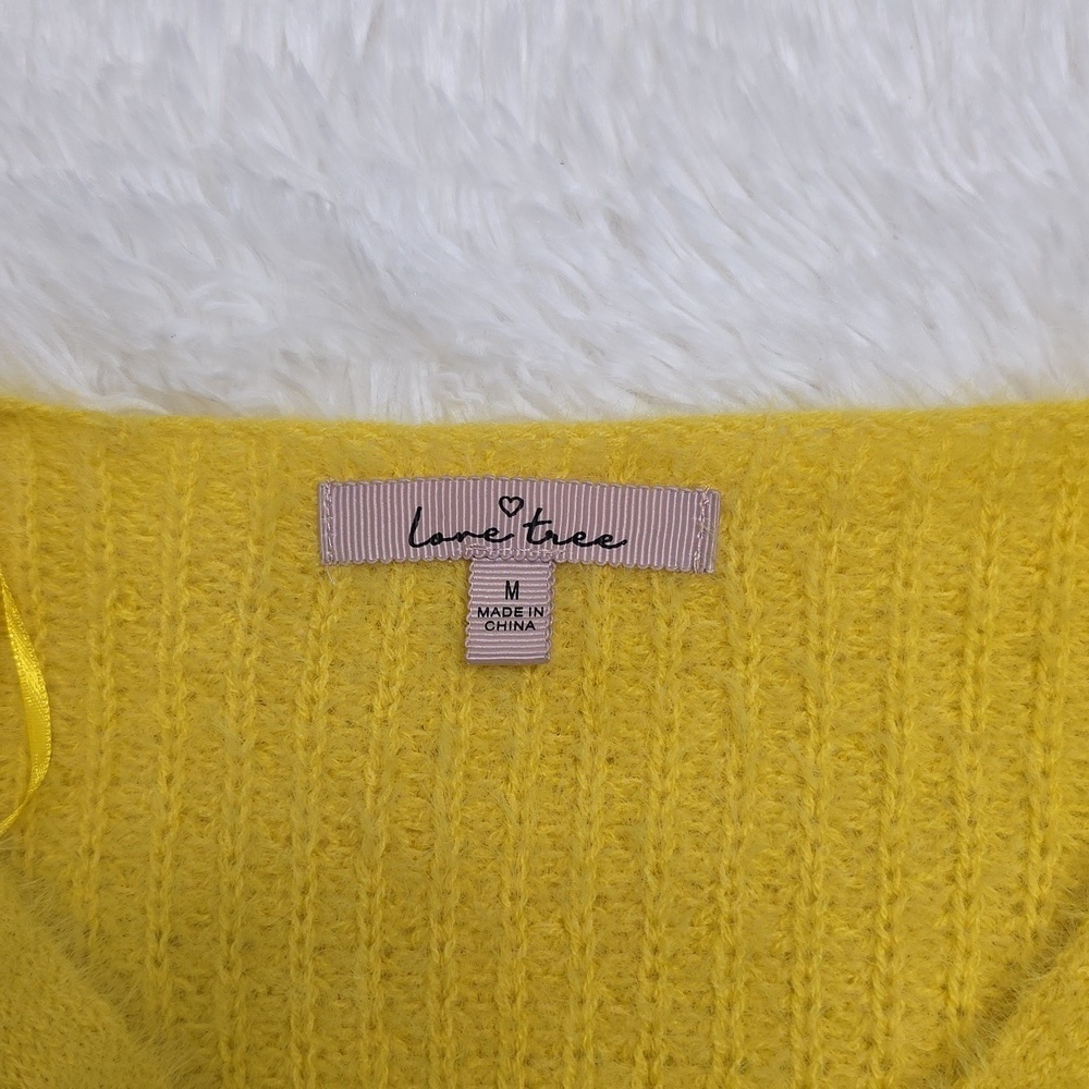 Love Tree Button-Up Cardigan. Size M - Picture 2 of 5
